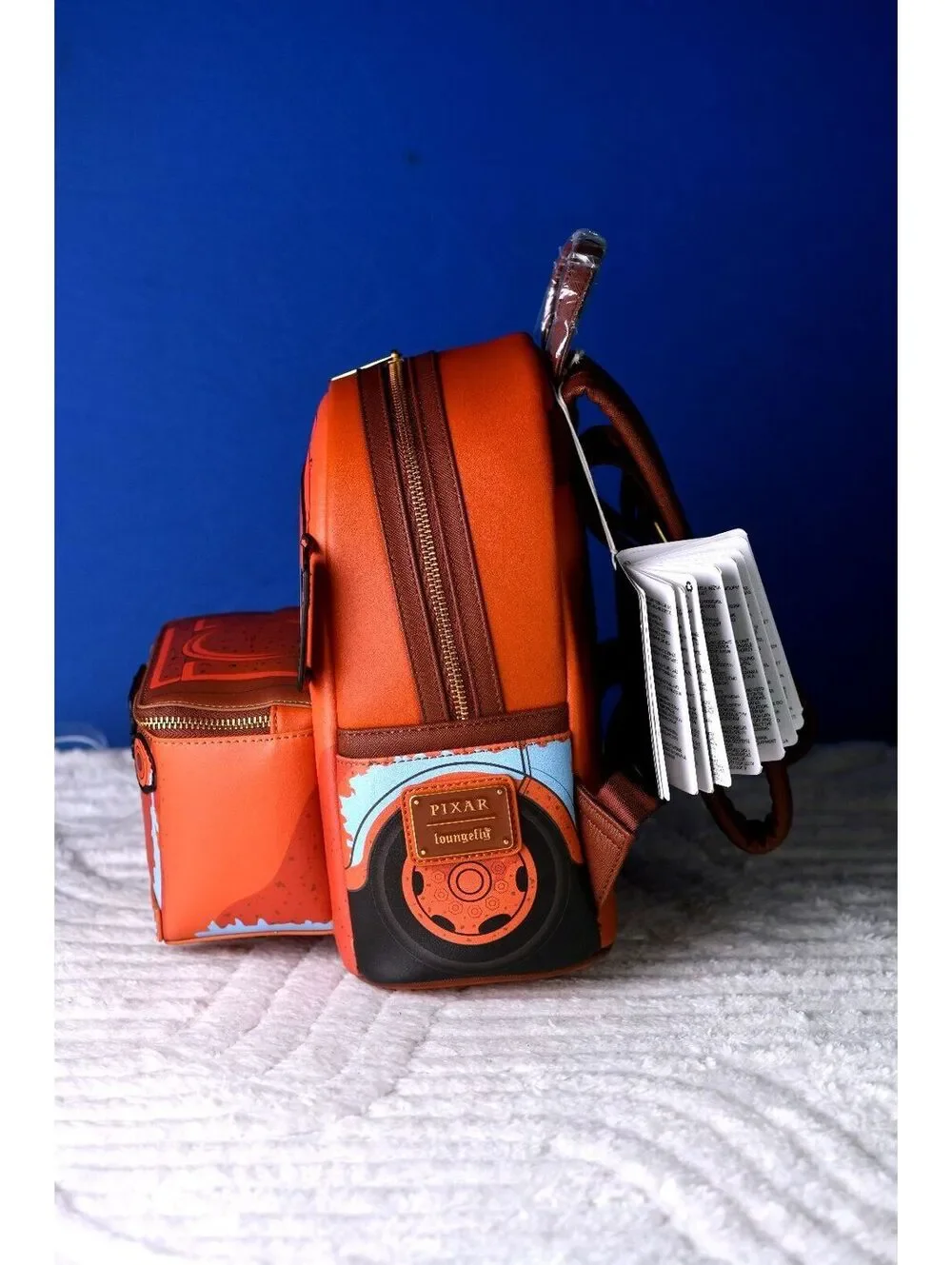 Loungefly Pixar Cars Mater Light-Up Backpack & Wallet | NWT
